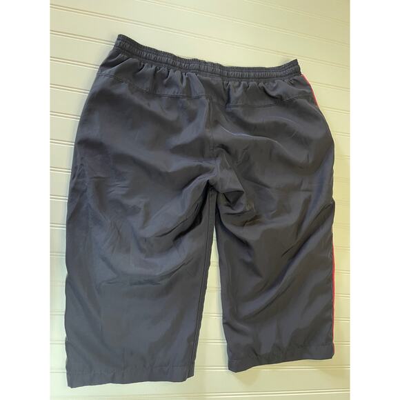 Vintage Y2K Nike Athletic Department Cropped Track Pants Pockets Women's Medium - Picture 8 of 9